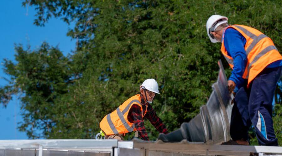 Professional gutter cleaning in Climbing Hill, IA
